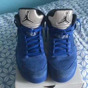 Jordan 5 Retro “blue suede”